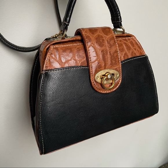 Vintage Top Handle Mini Crossbody Bag - Picture 3 of 8